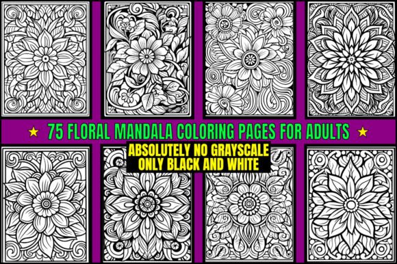 Download 75 Floral Mandala Coloring Pages Adults - Coloring Collection