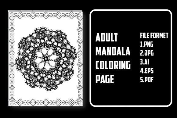 Download Adult Mandala Coloring Page - Coloring Collection