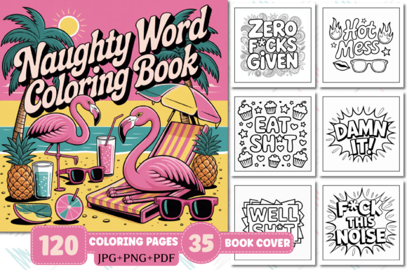 Download ADULT - Naughty Word Coloring Pages - Coloring Collection