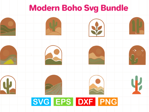Download Modern Boho Svg Bundle - Svg bundle Collection