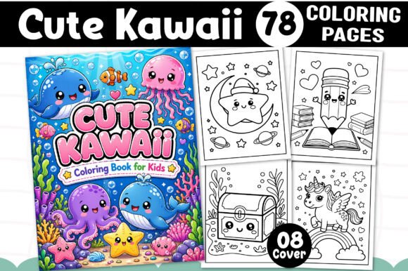 Download Cute Kawaii Coloring Pages for Adults - Coloring Collection