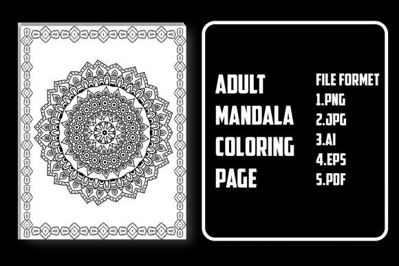 Download Adult Mandala Coloring Page - Coloring Collection