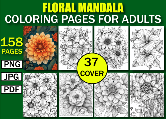 Download Floral Mandala Coloring Pages for Adults - Coloring Collection