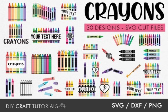 Download Crayon SVG Bundle - Svg bundle Collection