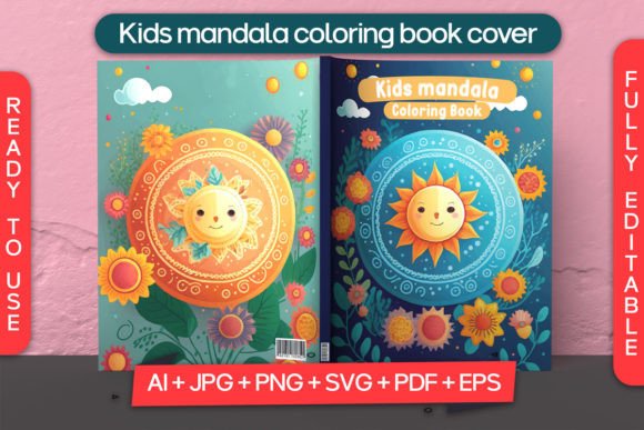 Download Kids Mandala Coloring Book Cover - Coloring Collection