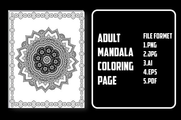 Download Adult Mandala Coloring Page - Coloring Collection