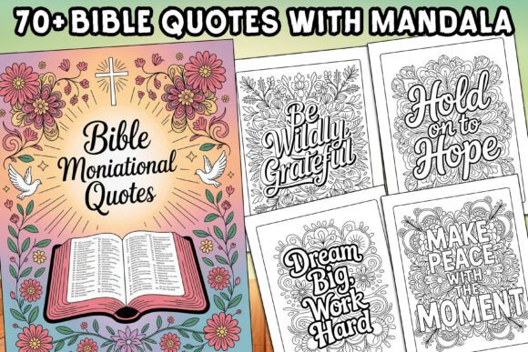 Download Bible Quotes with Mandala Coloring Pages - Coloring Collection