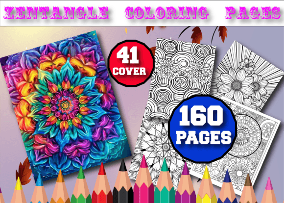 Download Zentangle Coloring Book for Adults - Coloring Collection