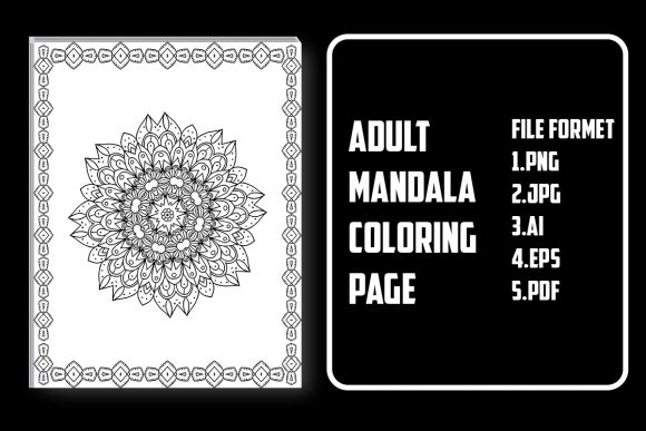 Download Adult Mandala Coloring Page - Coloring Collection