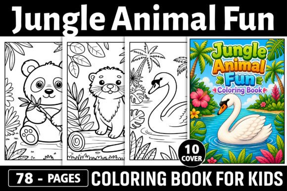 Download Jungle Animal Coloring Book for Kids - Coloring Collection