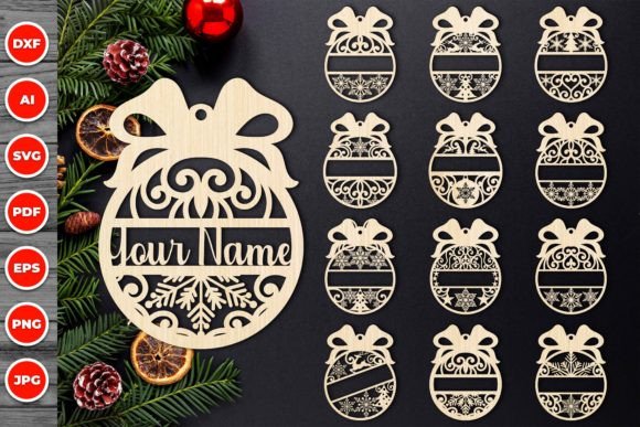 Download Christmas Ornament Laser Cut Svg Bundle9 - Svg bundle Collection