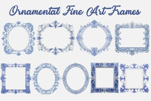 Download Ornamental Art Frames Vintage Style - Style Collection