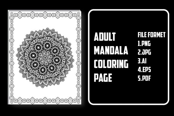 Download Adult Mandala Coloring Page - Coloring Collection