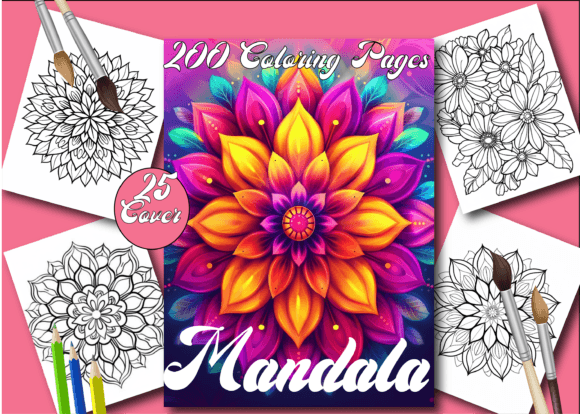 Download Mandala Coloring Book for Adults - Coloring Collection