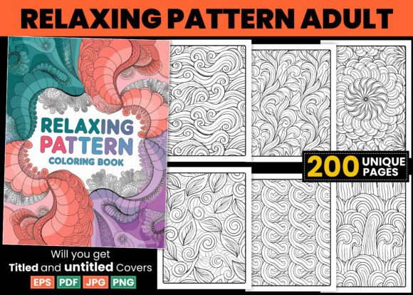 Download Relaxing Pattern Adult Coloring Book - Coloring Collection