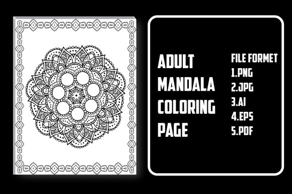 Download Adult Mandala Coloring Page - Coloring Collection