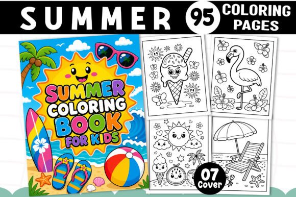 Download SUMMER COLORING BOOK for KIDS - Coloring Collection