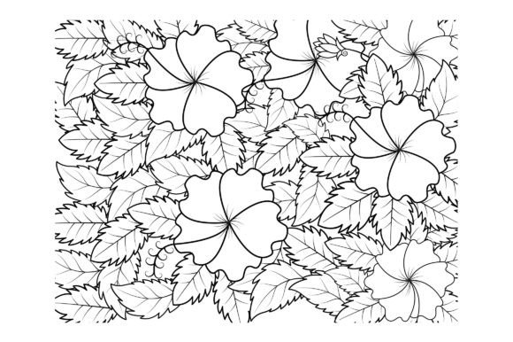 Download Floral Coloring Page Book for Adults - Coloring Collection