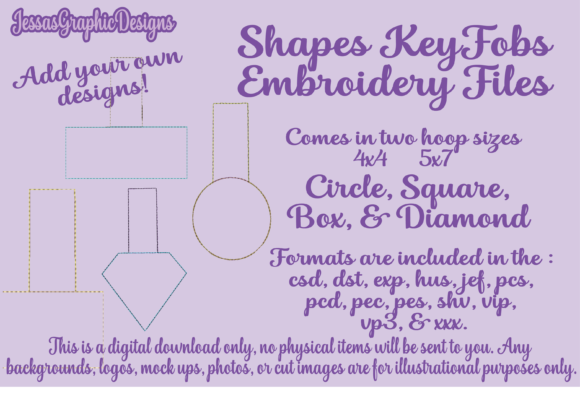 Download Key Fob Geometrical Shapes - Shape Collection