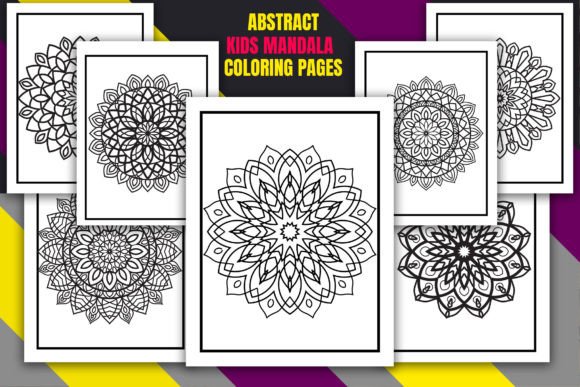 Download Abstract Kids Mandala Coloring  Pages - Coloring Collection