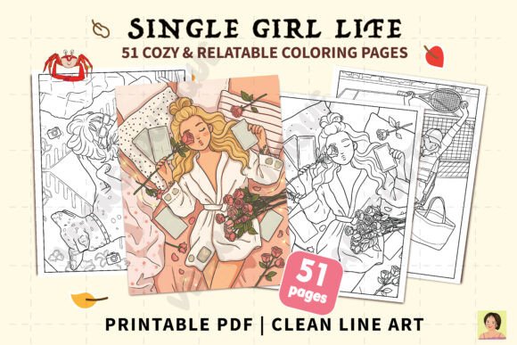 Download 51 Single Girl Life Coloring Pages - Coloring Collection