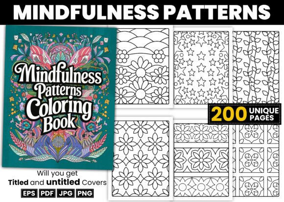 Download Mindfulness Patterns Coloring Book - Coloring Collection