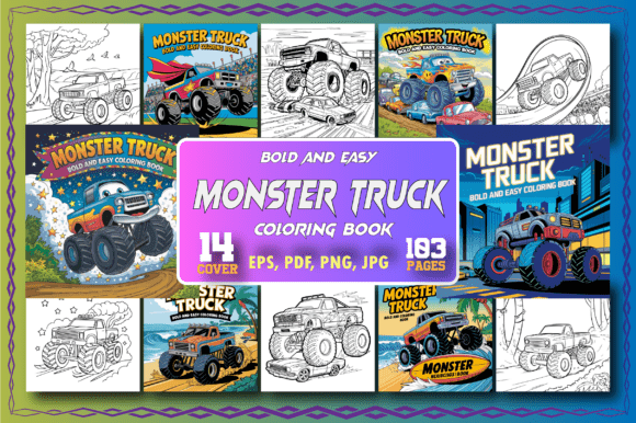 Download Monster Truck Coloring Pages - Coloring Collection