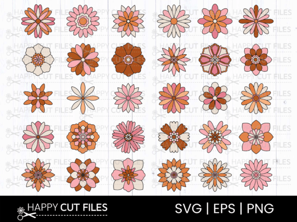 Download Boho Flower Svg Bundle Mandala Clipart - Svg bundle Collection