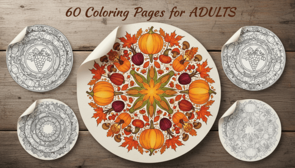 Download 60 Thanksgiving Mandala Coloring Pages - Coloring Collection