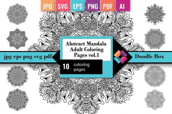Download Abstract Mandala Adult Coloring Pages 1 - Coloring Collection