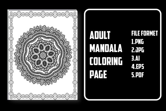 Download Adult Mandala Coloring Page - Coloring Collection