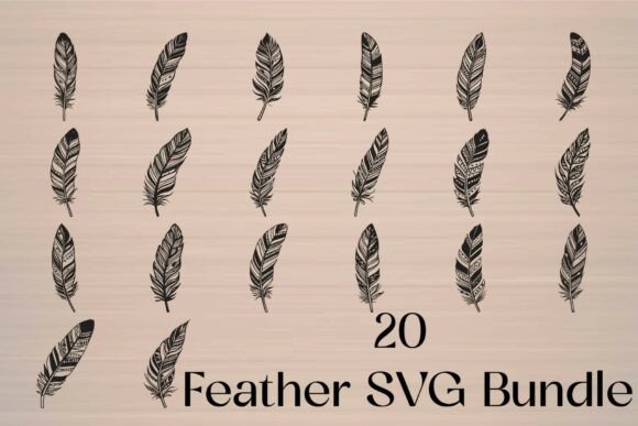 Download Feather SVG Bundle - Svg bundle Collection